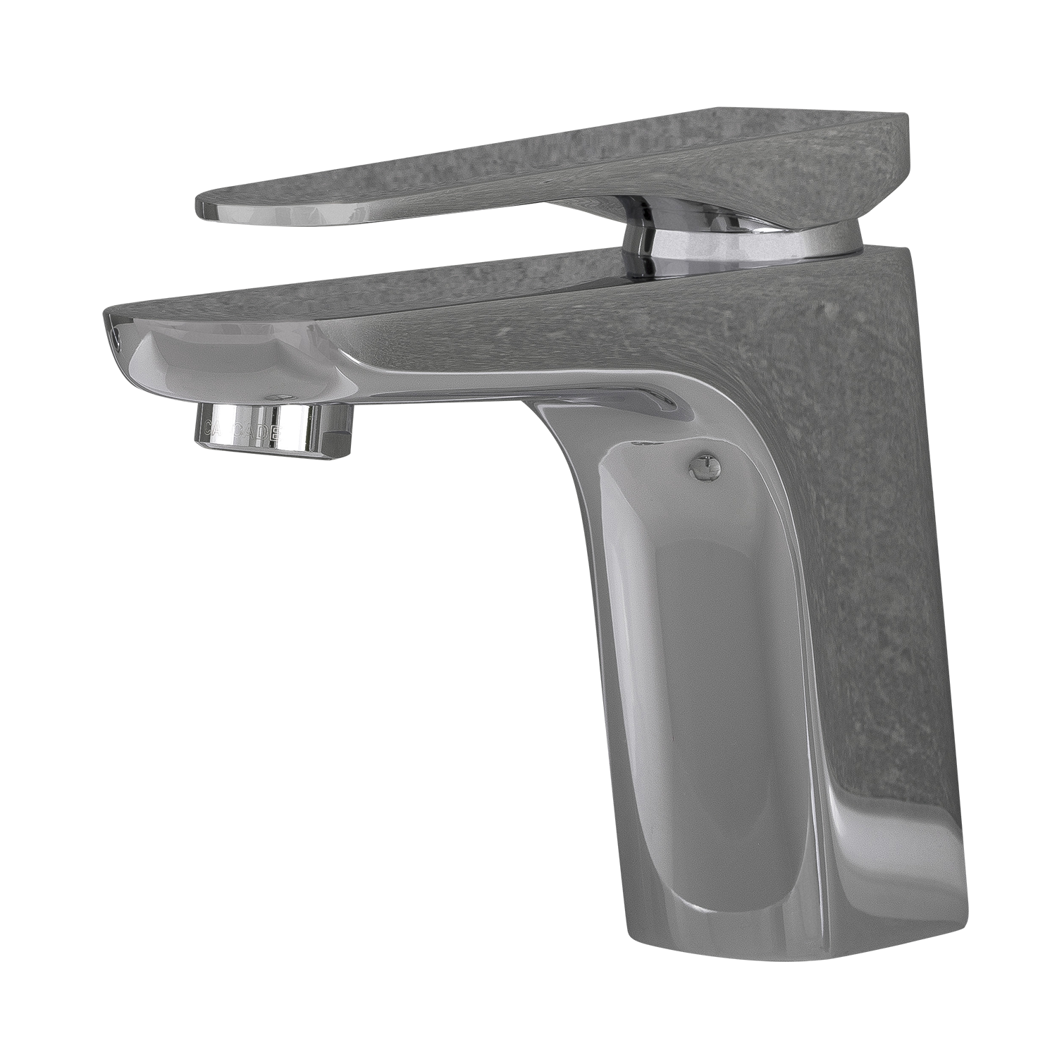 DAX Single Handle Bathroom Faucet, Brass Body, Chrome Finish, 6-7/8 x 5-5/16 Inches (DAX-805A-CR)