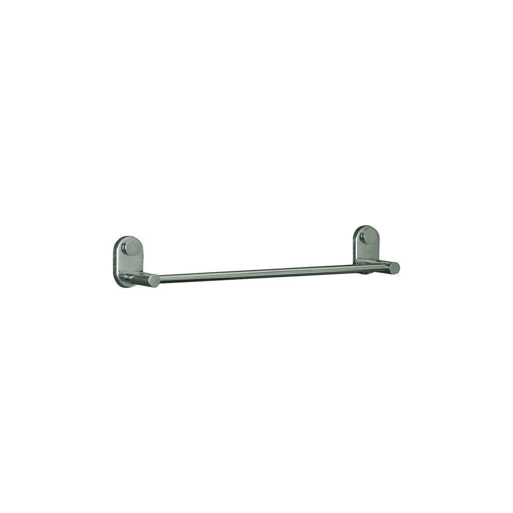 DAX Single Towel Bar, Wall Mount Stainless Steel, Satin Finish, 18 x 2-3/4 x 3-1/8 Inches (DAX-G0203-S-18)