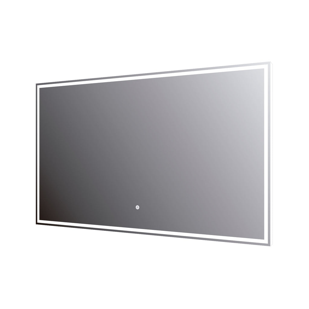 DAX LED Backlit Bathroom Vanity Mirror with Touch Sensor, 110 V, 50-60Hz, 39-3/8 x 23-5/8 x 12 5/8 Inches (DAX-DL7510060)