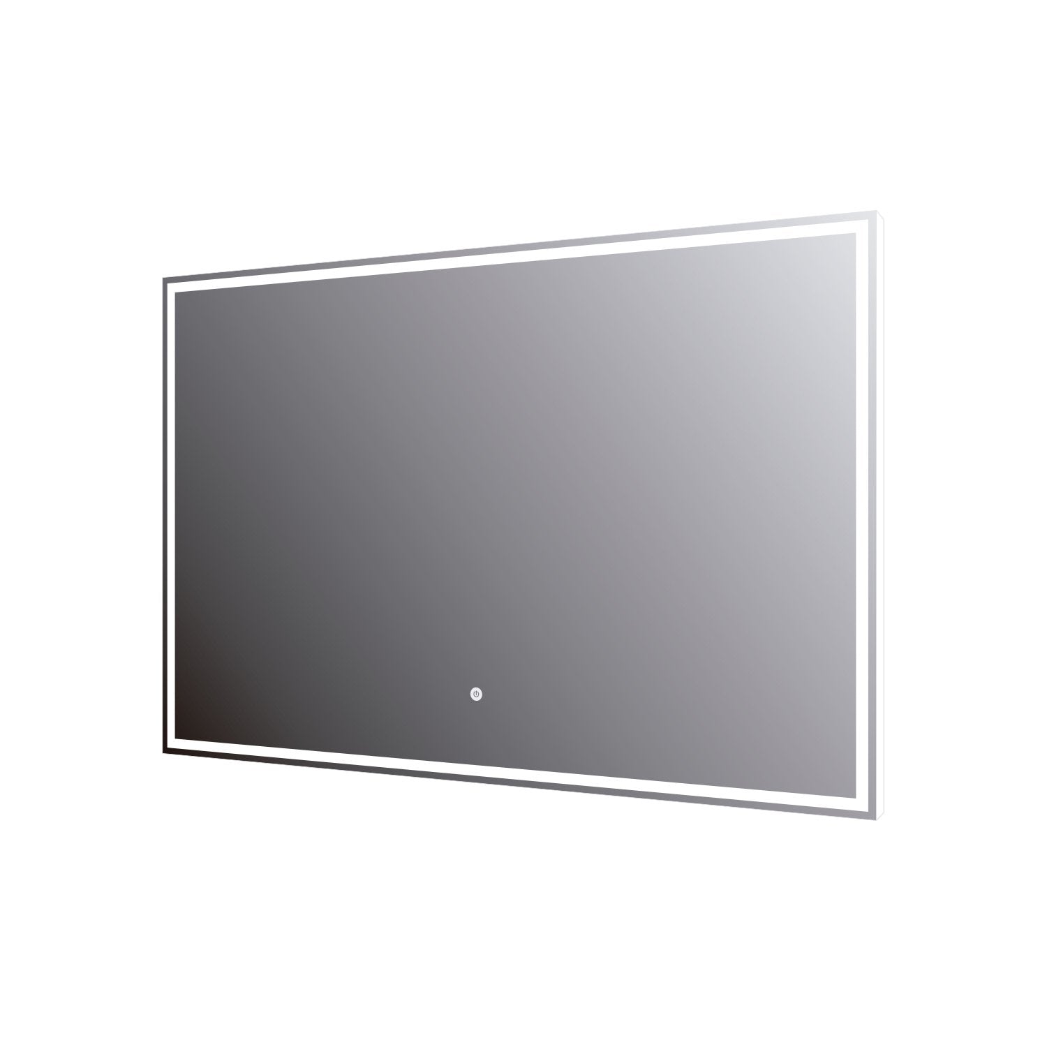 DAX LED Backlit Bathroom Vanity Mirror with Touch Sensor, 110 V, 50-60Hz, 35-7/16 x 23-5/8 x 12 5/8 Inches (DAX-DL759060)