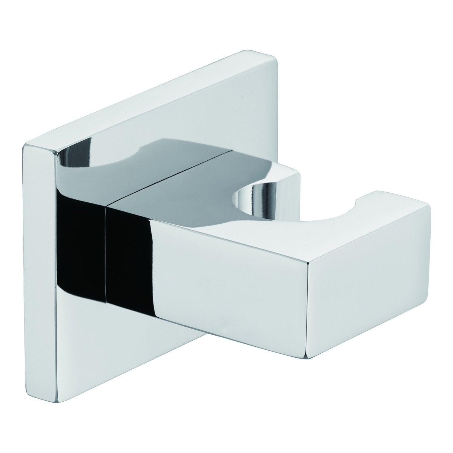 Dax Brass Square Shower Holder Brushed Nickel Finish (DAX-080-BN)