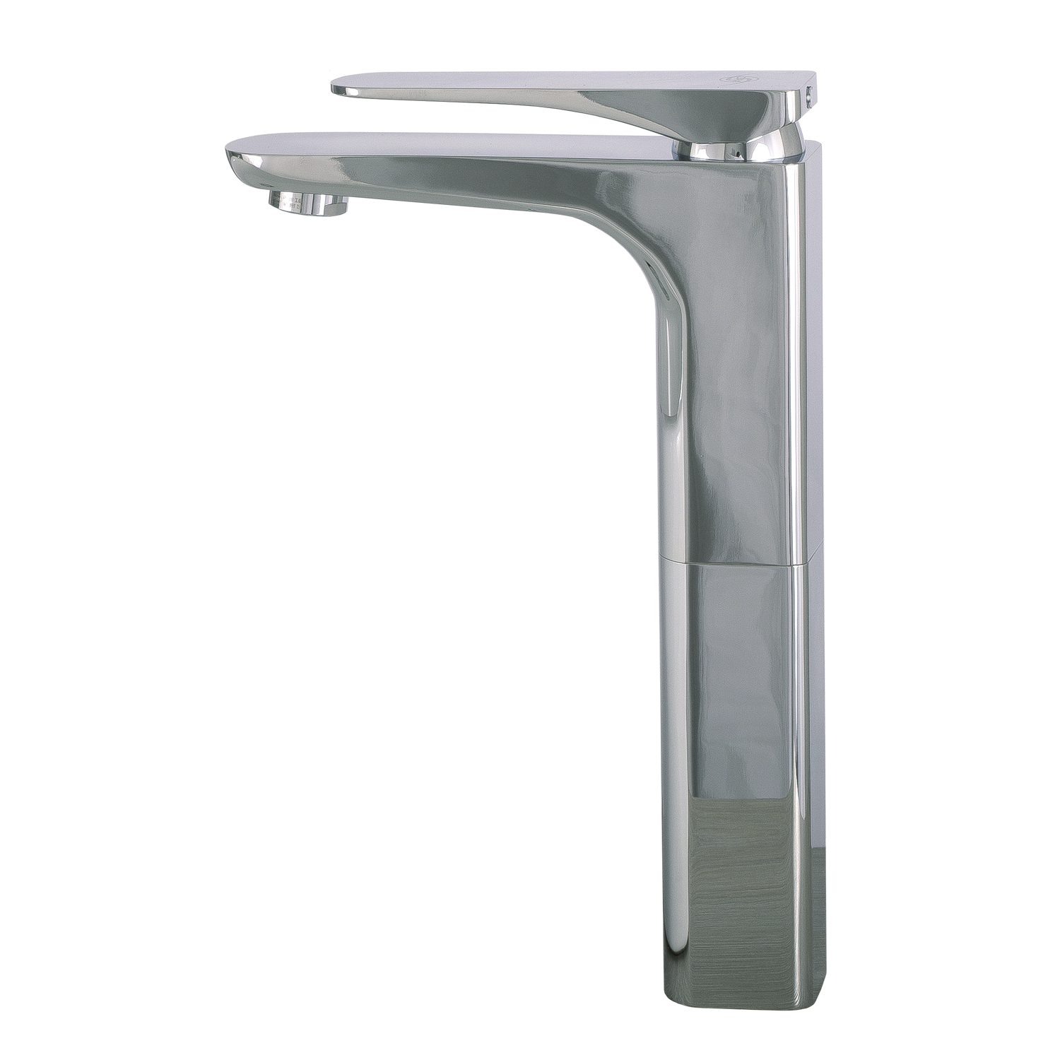 DAX Single Handle Vessel Sink Bathroom Faucet, Brass Body, Chrome Finish, 5-3/16 x 10-15/16 Inches (DAX-805L-CR)