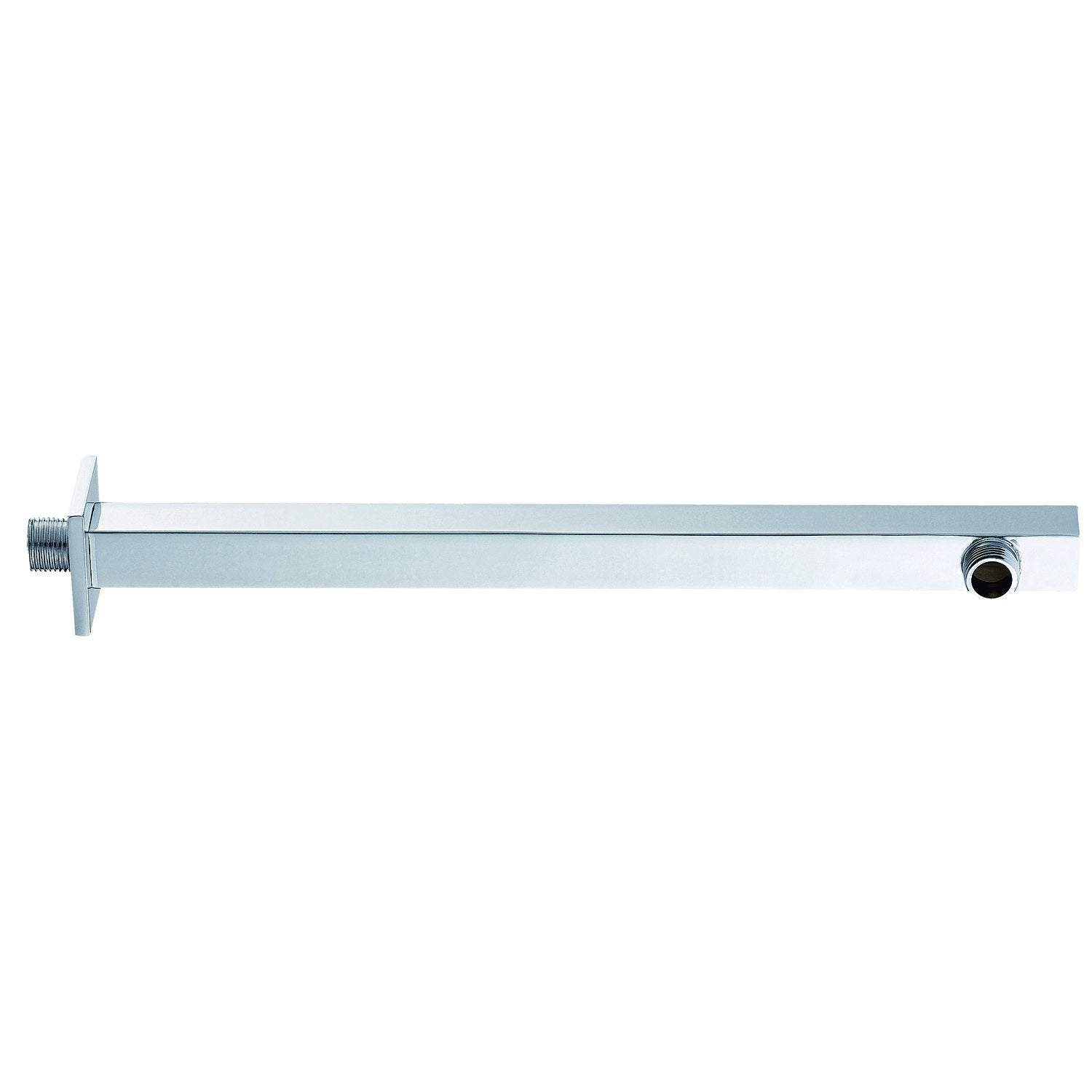 Dax Brass Square Shower Arm 12 Inches Chrome Finish (DAX-1011-325-CR)