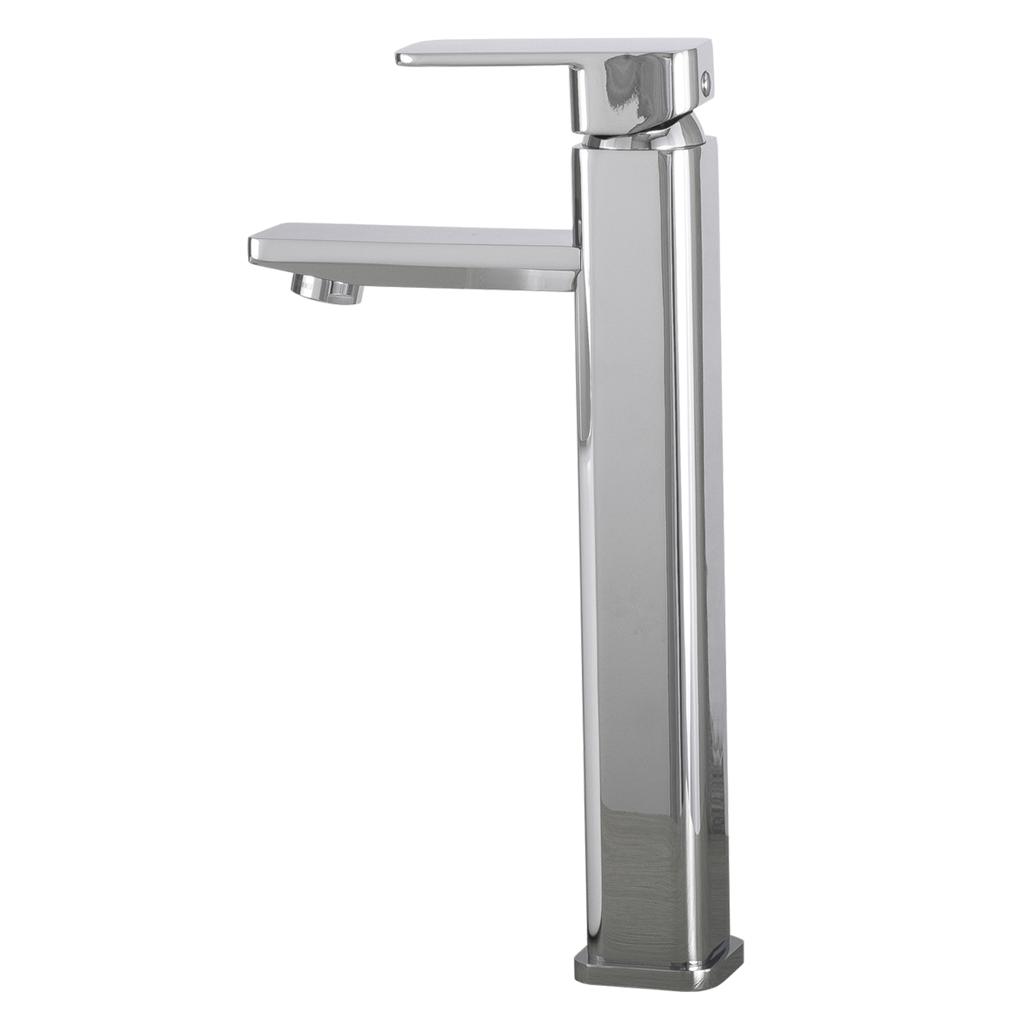 DAX Single Handle Vessel Sink Bathroom Faucet, Brass Body, Chrome Finish, 5-15/16 x 11-15/16 Inches (DAX-8510B-CR)