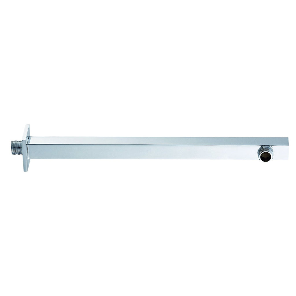 Dax Brass Square Shower Arm 15 Inches Chrome Finish (DAX-1011-375-CR)
