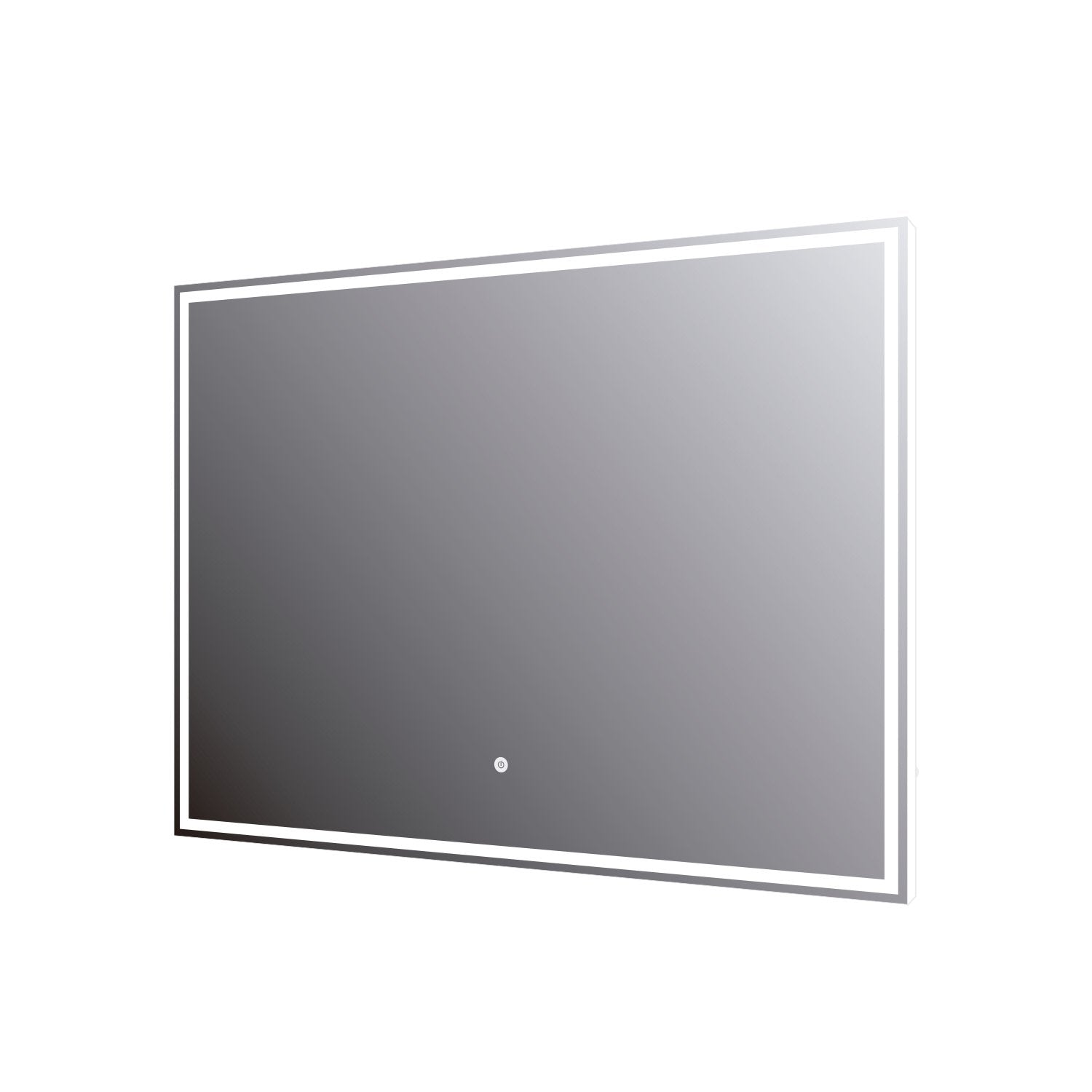 DAX LED Backlit Bathroom Vanity Mirror with Touch Sensor, 110 V, 50-60Hz, 31-1/2 x 23-5/8 x 12 5/8 Inches (DAX-DL758060)