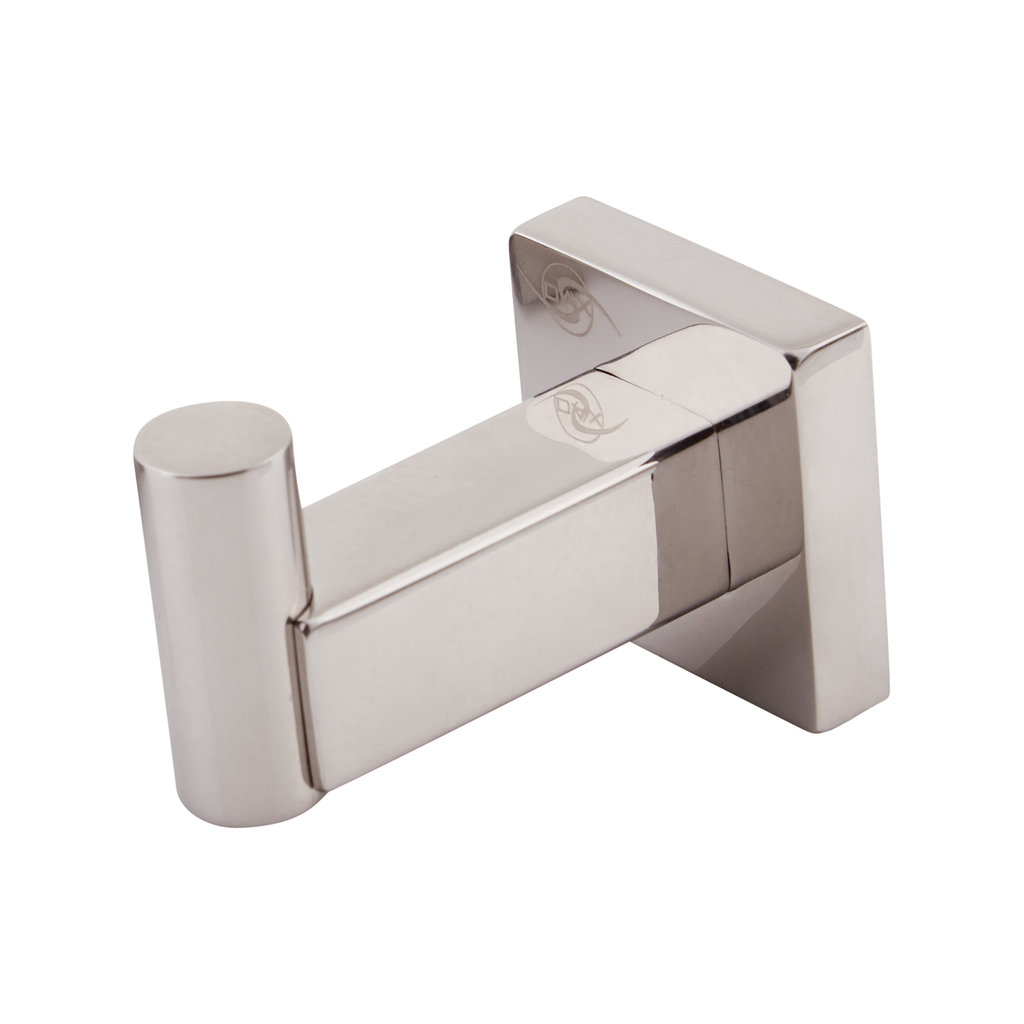 DAX Single Bathroom Hook, Wall Mount Stainless Steel, Satin Finish, 1-5/8 x 2 x 2-13/16 Inches (DAX-G0109-S)