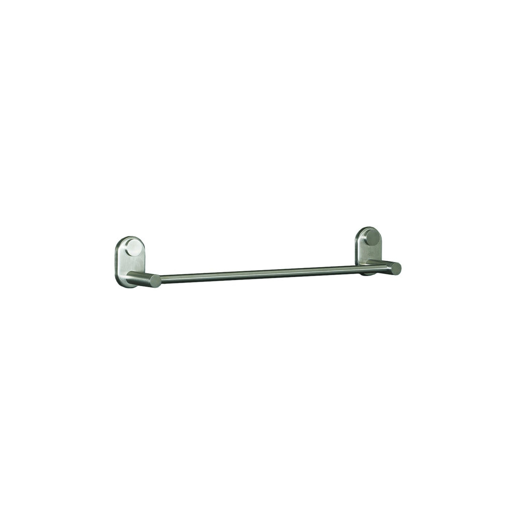 DAX Single Towel Bar, Wall Mount Stainless Steel, Polish Finish, 18 x 2-3/4 x 3-1/8 Inches (DAX-G0203-P-18)