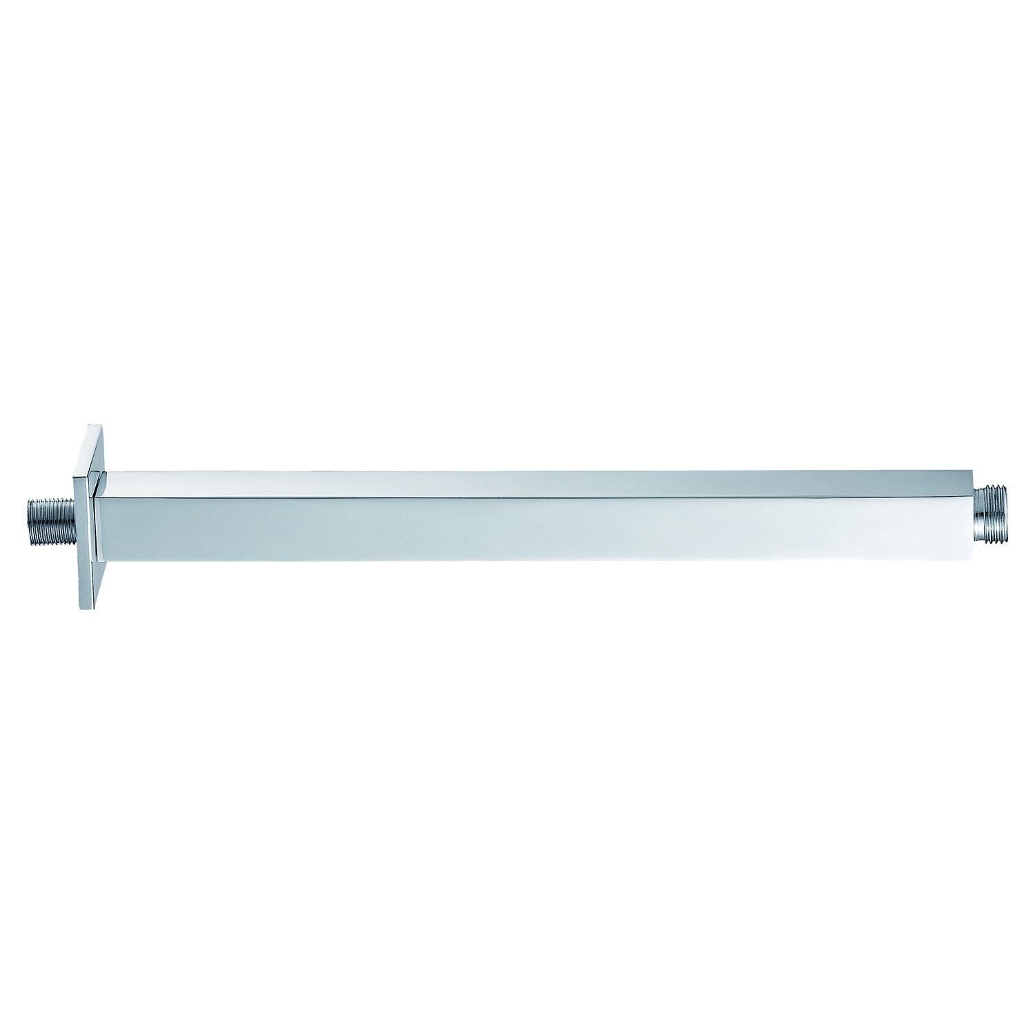 Dax Brass Square Ceiling Shower Arm 8 Inches Chrome Finish (DAX-1012-200-CR)