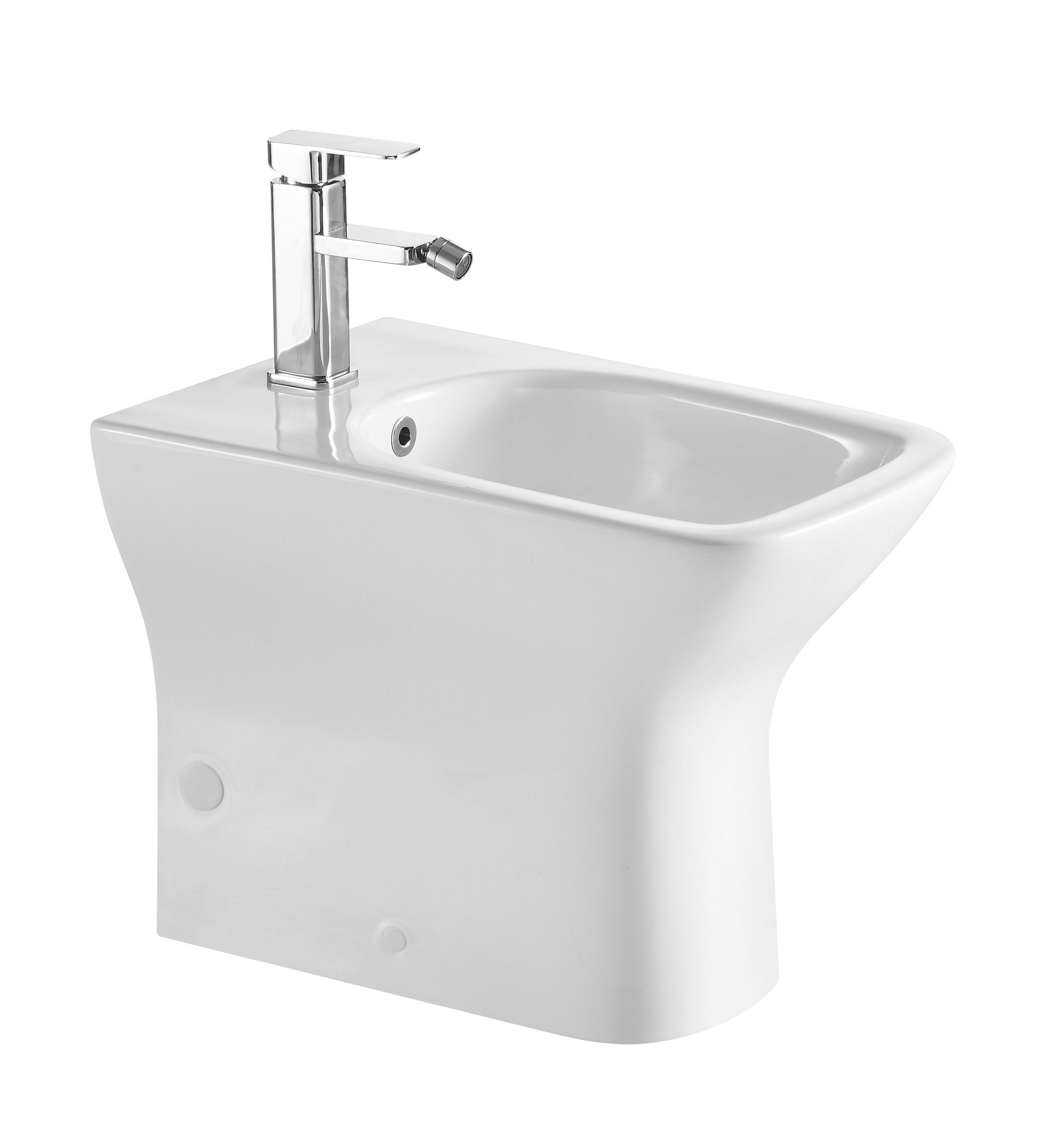 DAX Ceramic wall mount Bidet, White gloss Finish (BSN-CL12248F)