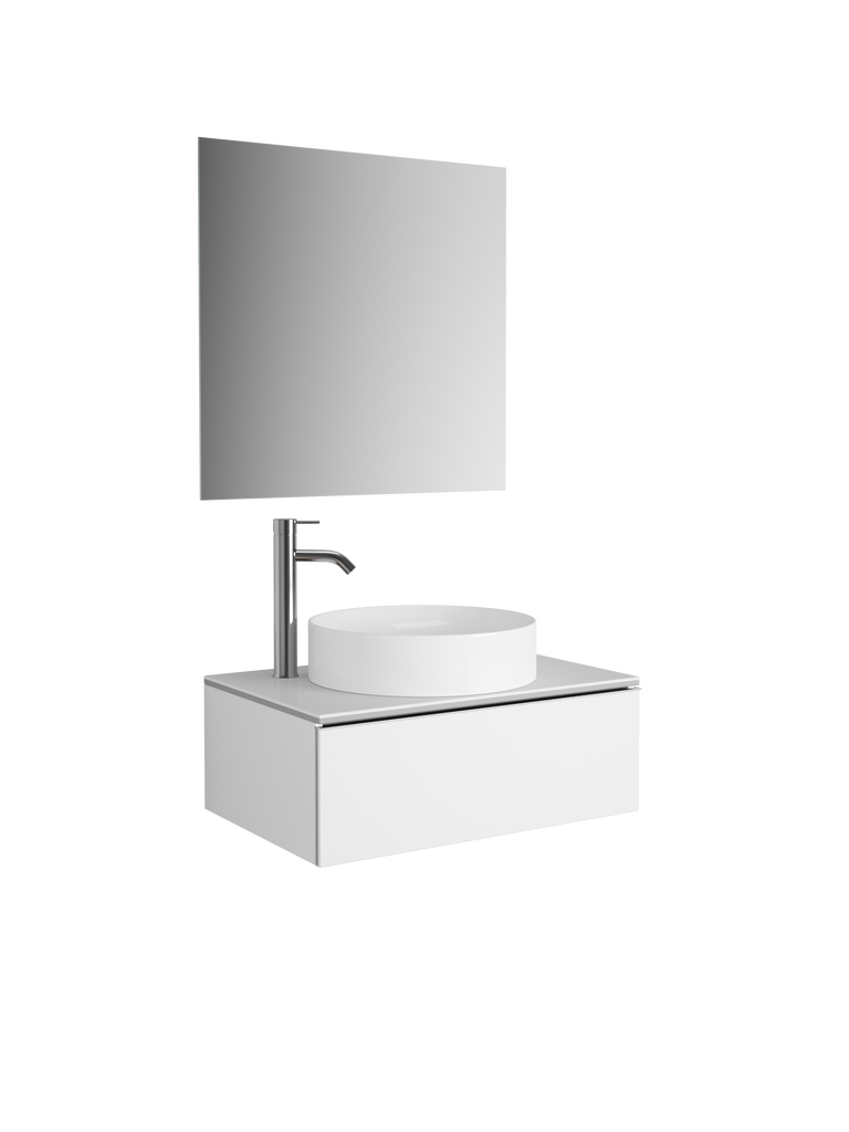 DAX 28" Surfside single Vanity Cabinet without trap. White (DAX-SURF022811)