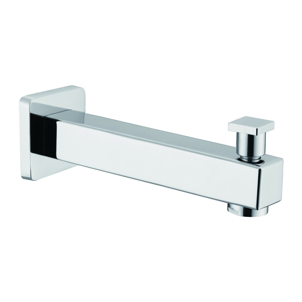 Dax Brass Square Spout With Diverter Chrome Finish (DAX-1030-1-CR)