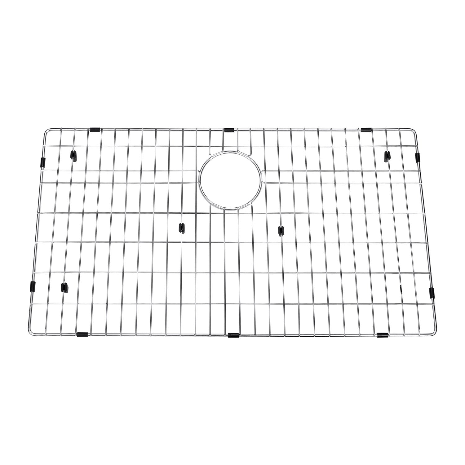 DAX Grid for Kitchen Sink, Stainless Steel Body, Chrome Finish, Compatible with DAX-3018B, 28-1/4 x 17-1/4 Inches (GRID-3018B)