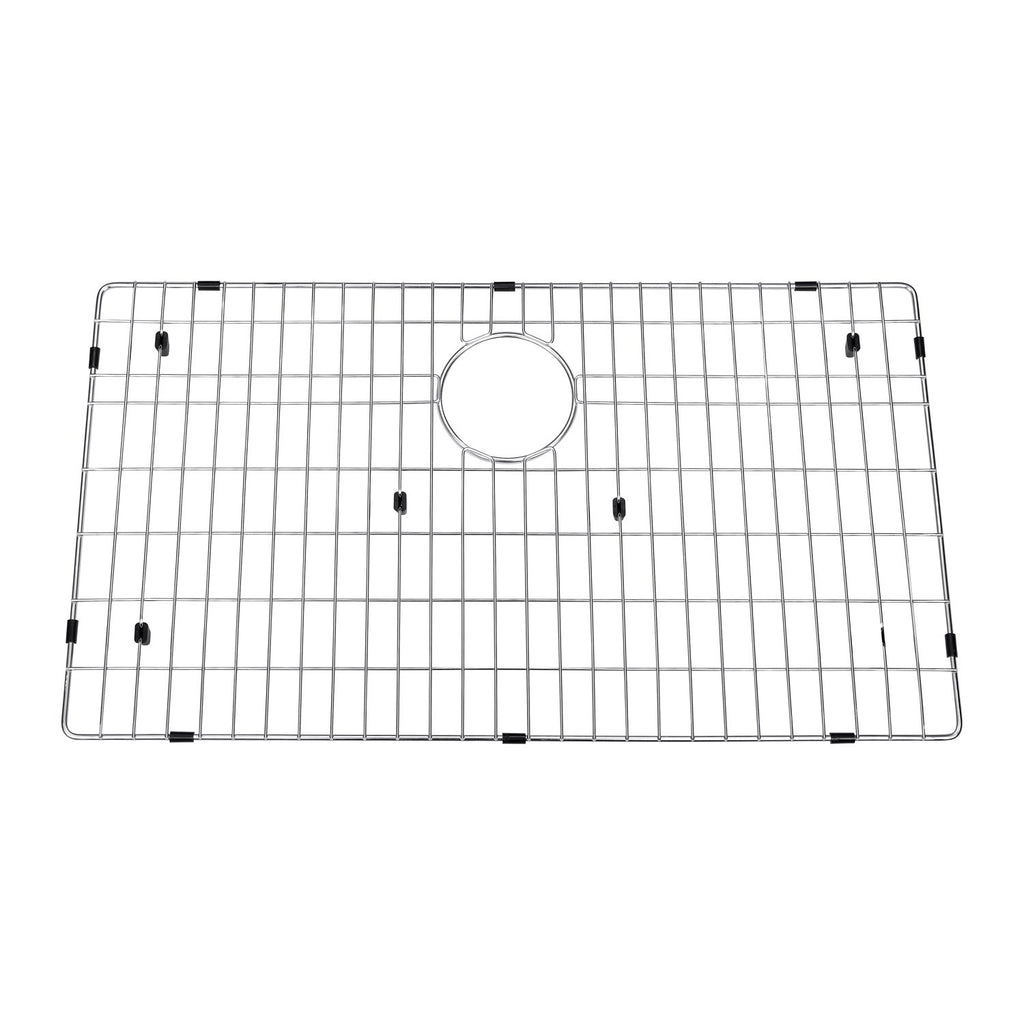 DAX Grid for Kitchen Sink, Stainless Steel Body, Chrome Finish, Compatible with DAX-3018B, 28-1/4 x 17-1/4 Inches (GRID-3018B)