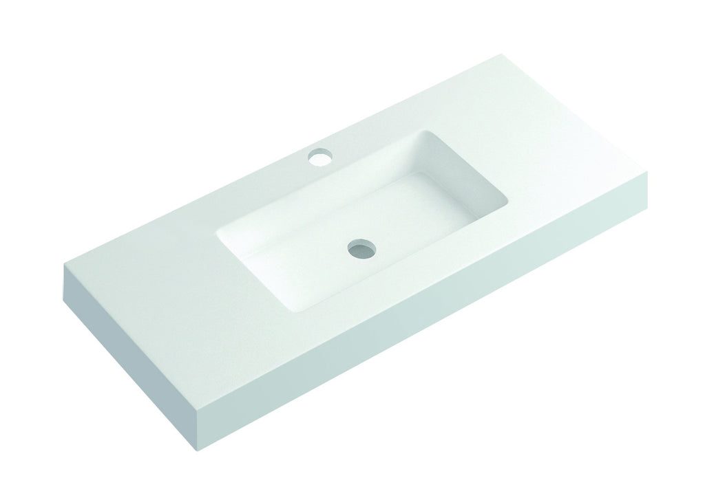 DAX 40" Single Vanity Top With Integrated Matte Basin (DAX-BAY401AMB)