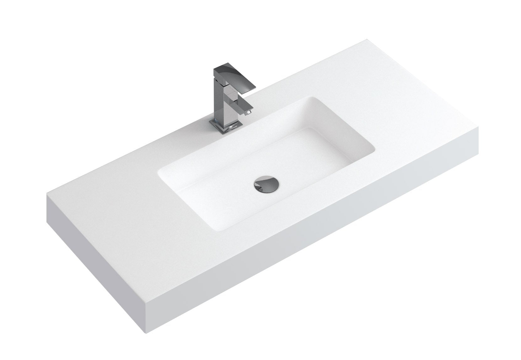 DAX 40" Single Vanity Top With Integrated Matte Basin (DAX-BAY401AMB)