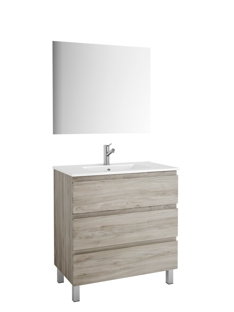 DAX Costa vanity cabinet, 32", pine with Onix basin (DAX-COS013212-ONX)