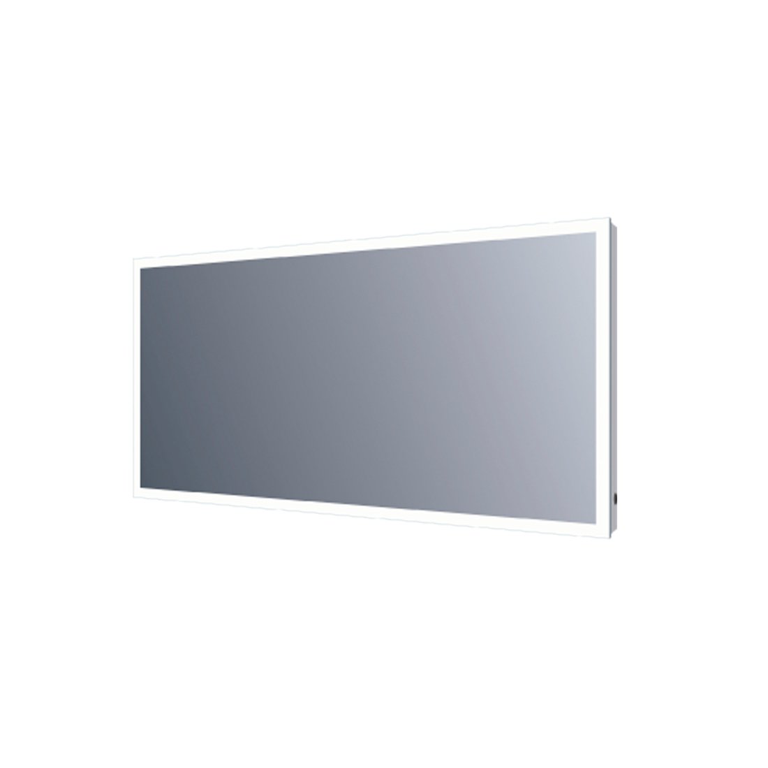 48" Mirror Matte Aluminum structure. IR Motion sensor. 48" x 24" (DAX-DL03D-M12060)