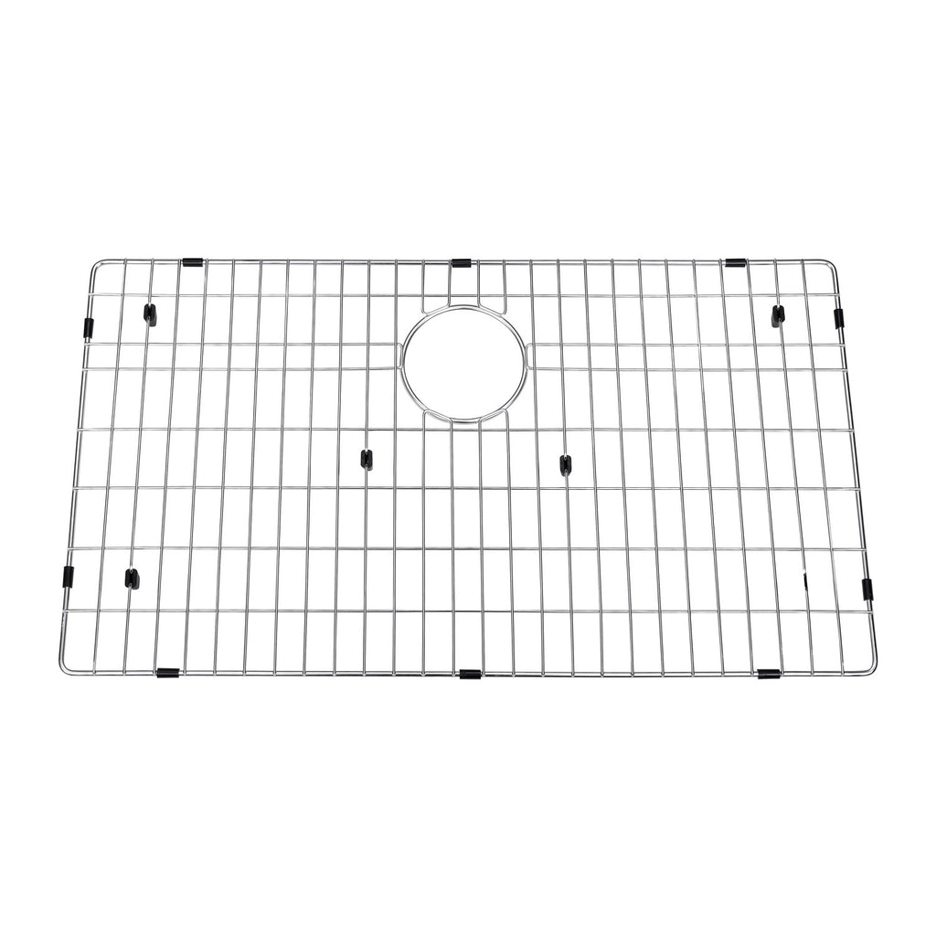 DAX Grid for Kitchen Sink, Stainless Steel Body, Chrome Finish, Compatible with DAX-SQ-3321, 30 x 16 Inches (GRID-SQ3321)