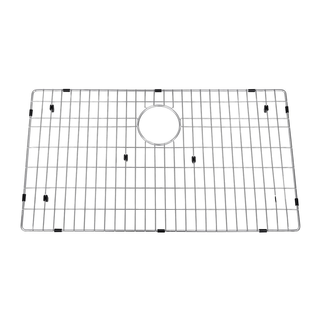 DAX Grid for Kitchen Sink, Stainless Steel Body, Chrome Finish, Compatible with DAX-SQ-3621, 32-1/2 x 15-1/2 Inches (GRID-SQ3621)