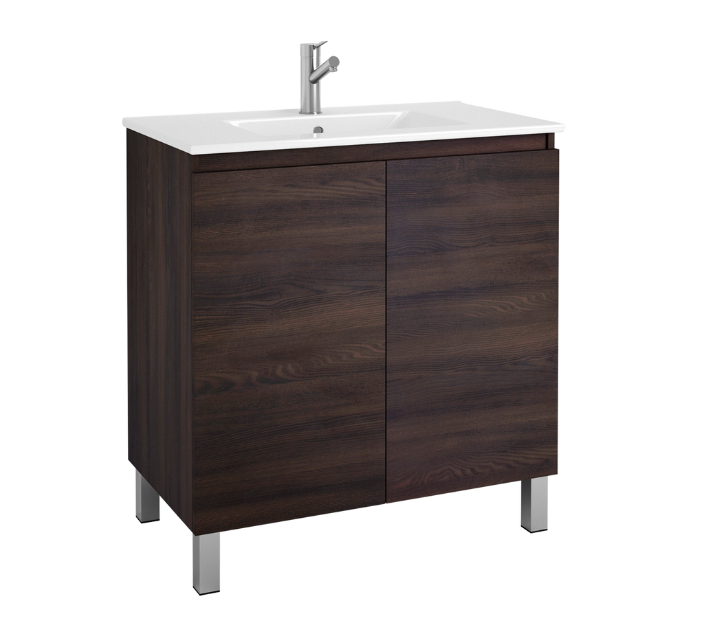 DAX Sunset vanity cabinet 32", wenge with Onix basin (DAX-SUN013213-ONX)