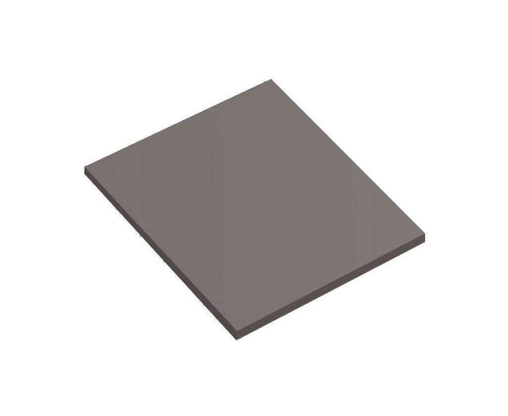 DAX 14" x 18" Surfside Wood Top. Gray (DAX-SURF041416)