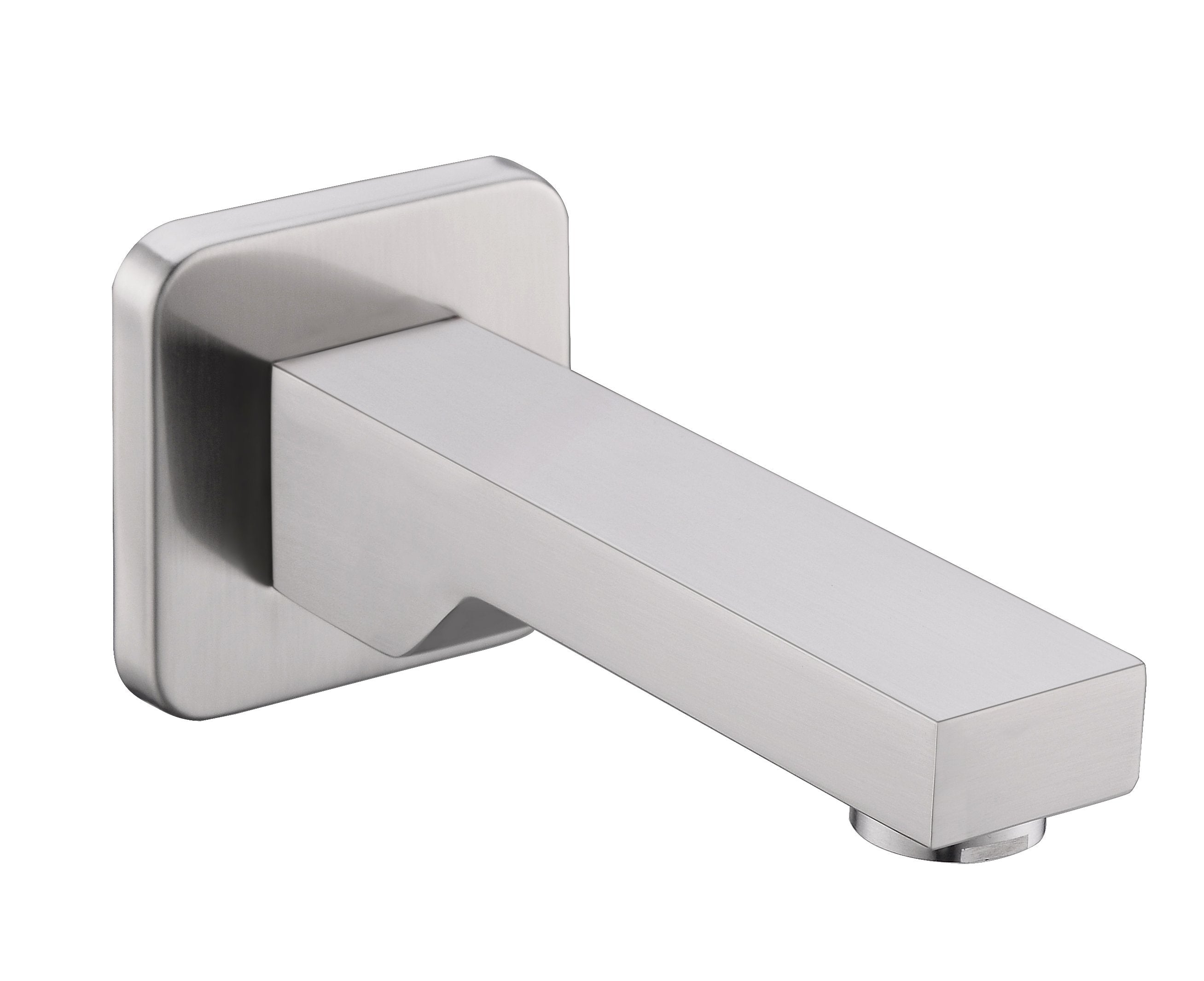 DAX Hot Tub Spout, Wall Mount, Cooper Alloy, Brushed Nickel Finish, 2-3/4 x 2-3/4 x 5-15/16 Inches (DAX-Z2252-BN)