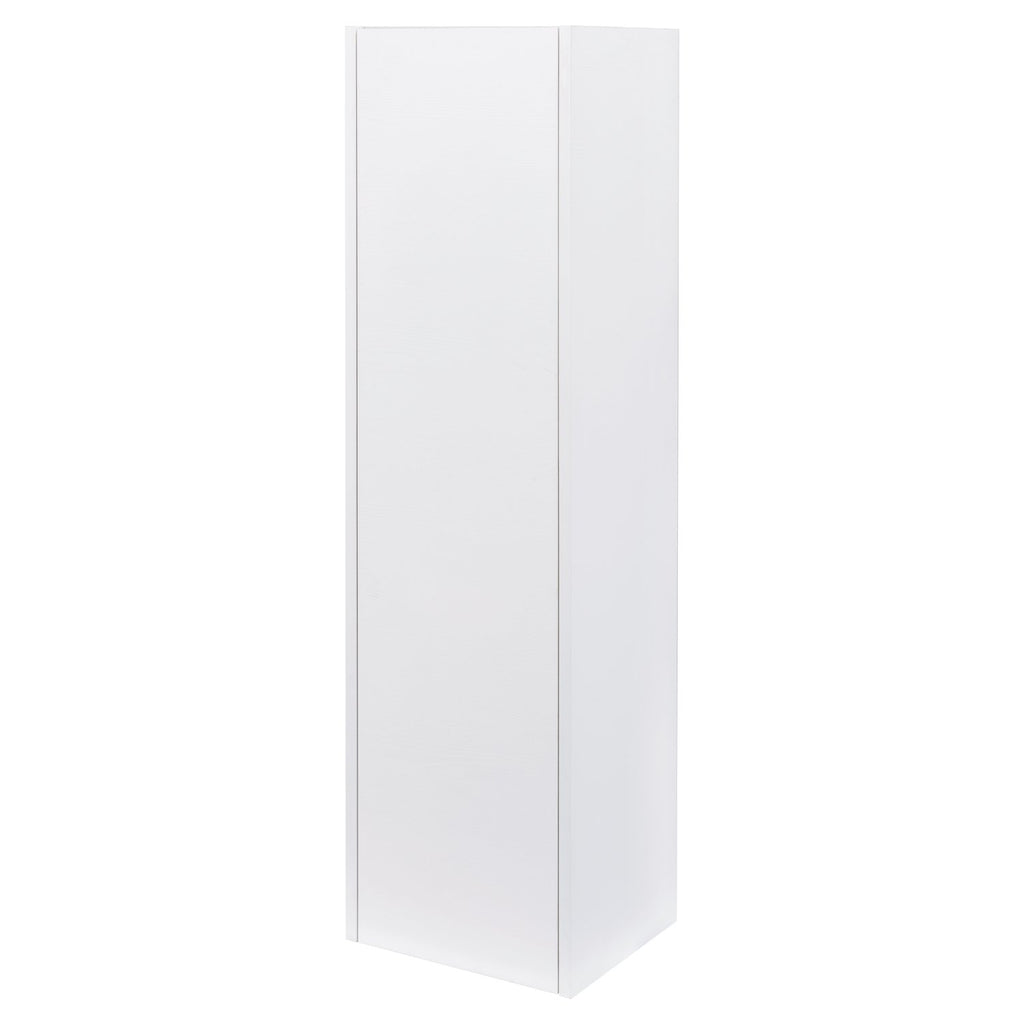 16" Tall Side Cabinet, Wall Mount, 1 Door, White, ZEN Collection by DAX