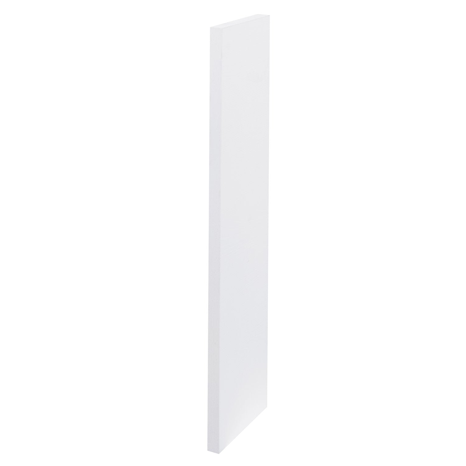 20" Wood Finish Filler, White, ZEN Collection by DAX