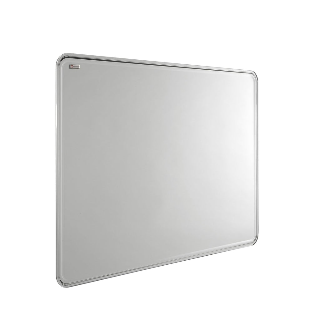 48" Beveled Bathroom Vanity Mirror with Round Corners, Wall Mount by VALENZUELA