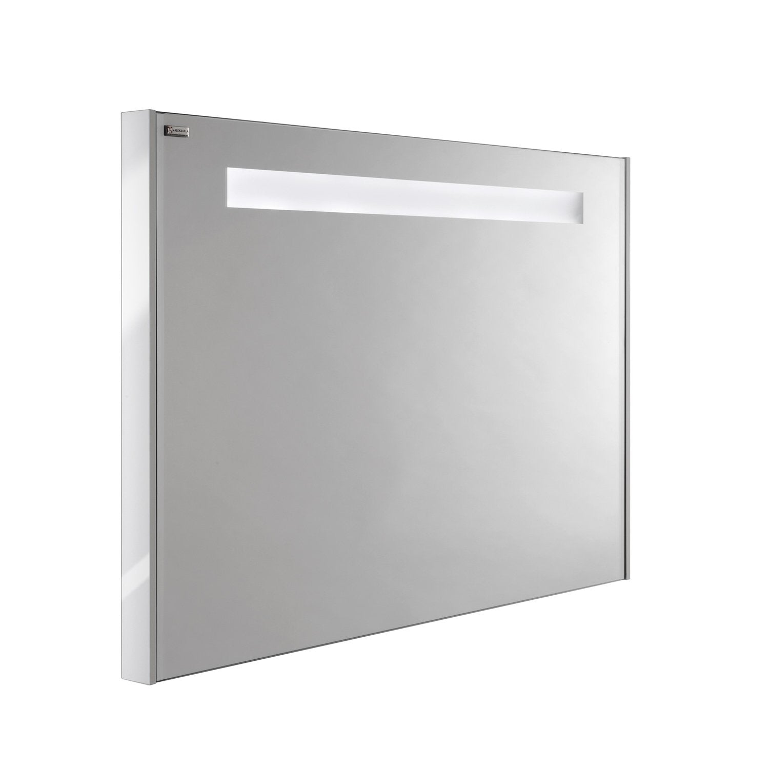 40" LED Backlit Bathroom Vanity Mirror, Wall Mount, White, Serie Dune/Solco by VALENZUELA