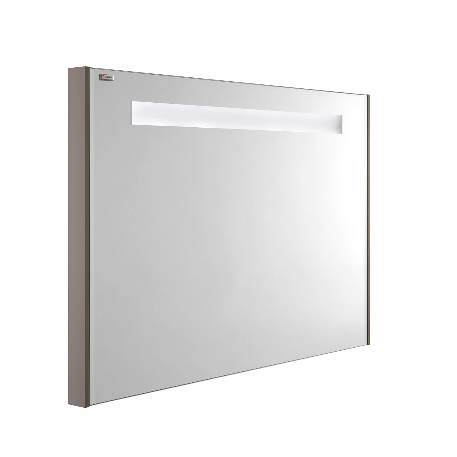 32" LED Backlit Bathroom Vanity Mirror, Wall Mount, Mink, Serie Class by VALENZUELA