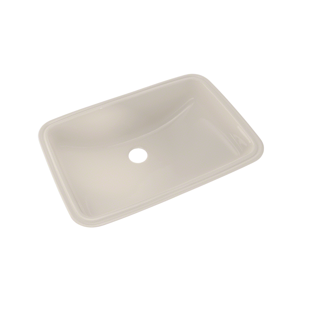 TOTO® 19" x 12-3/8" Rectangular Undermount Bathroom Sink with CeFiONtect™, Sedona Beige - LT542G#12