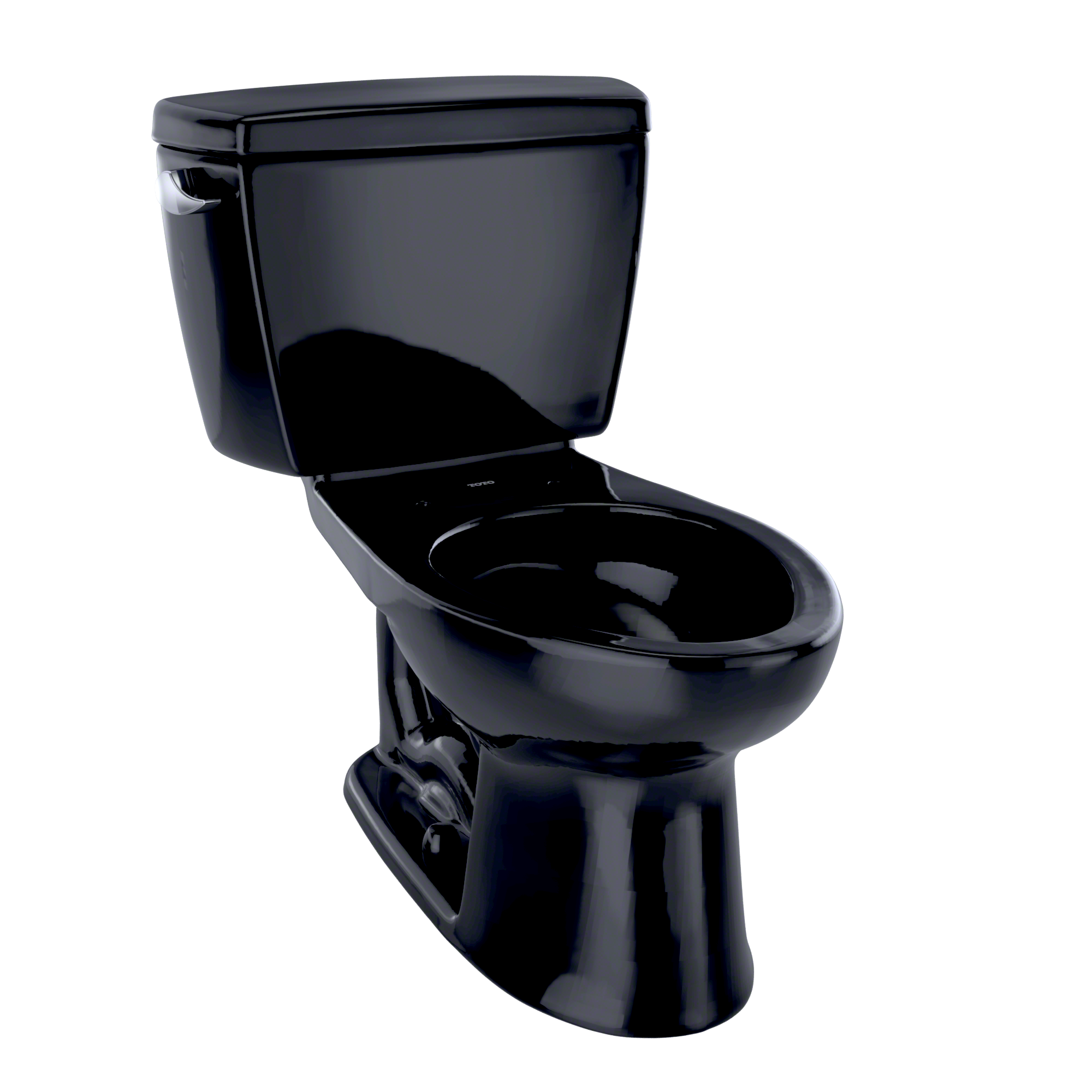 TOTO® Drake® Two-Piece Elongated 1.6 GPF Toilet, Ebony - CST744S#51