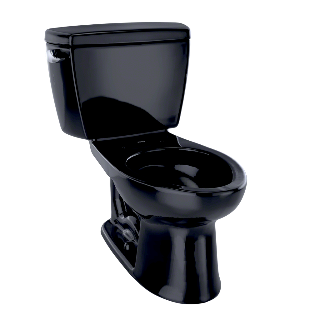 TOTO® Drake® Two-Piece Elongated 1.6 GPF Toilet, Ebony - CST744S#51