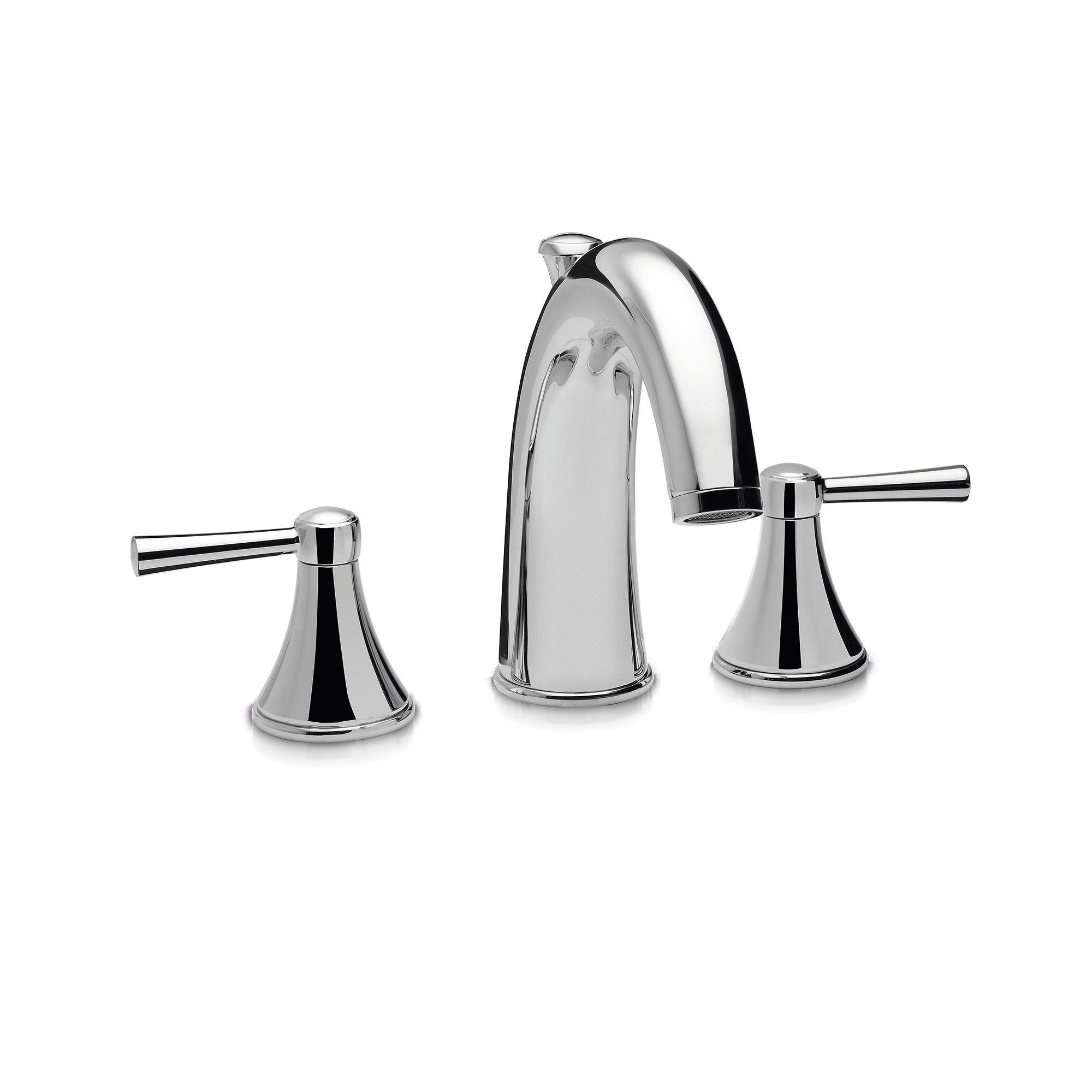 TOTO® Silas™ Two-Handle Deck-Mount Roman Tub Filler Trim, Polished Chrome - TB210DD#CP