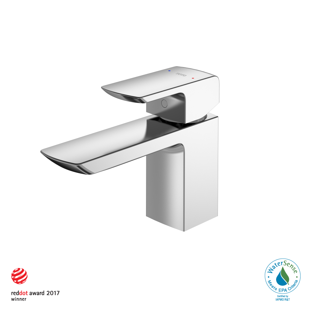 TOTO® GR 1.2 GPM Single Handle Bathroom Sink Faucet with COMFORT GLIDE™ Technology, Polished Chrome - TLG02301U#CP