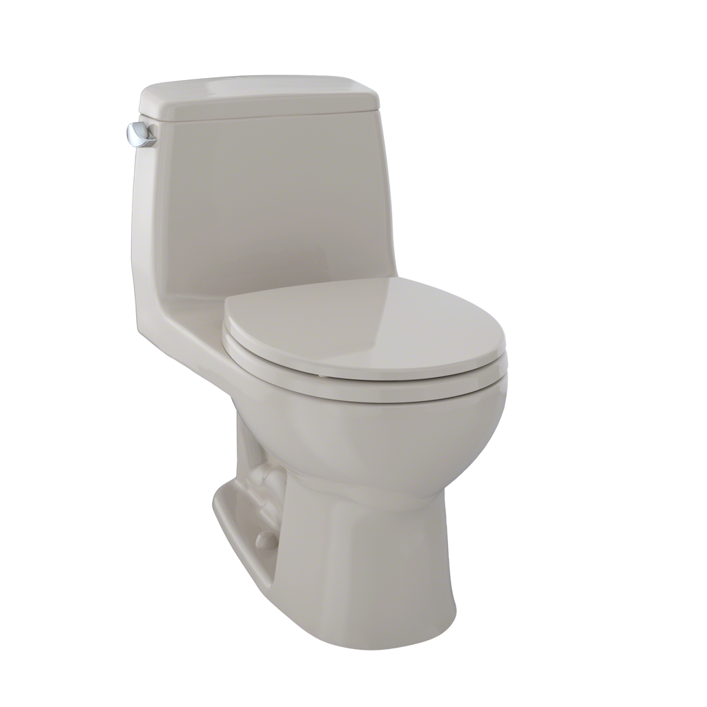 TOTO® Ultimate® One-Piece Round Bowl 1.6 GPF Toilet, Bone - MS853113#03