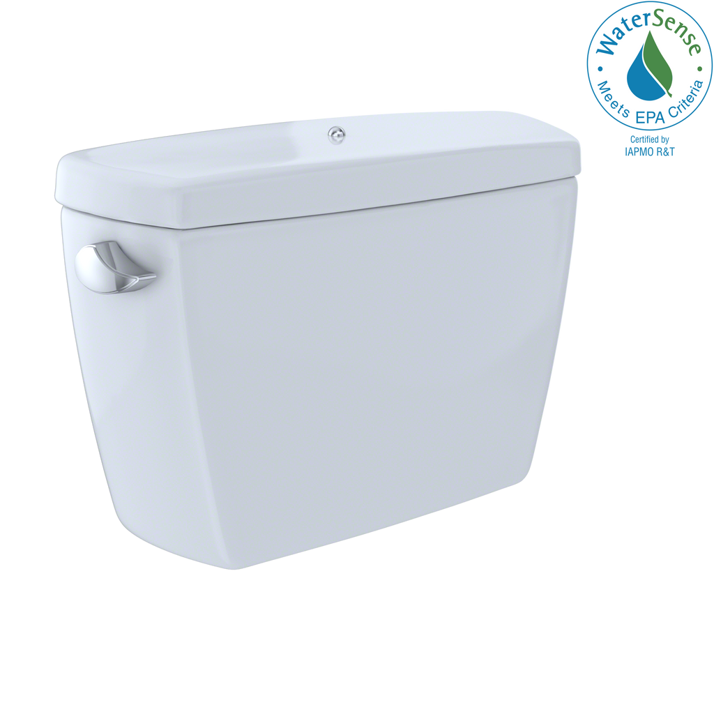 TOTO® Eco Drake® E-Max® 1.28 GPF Toilet Tank with Bolt Down Lid, Cotton White - ST743EB#01