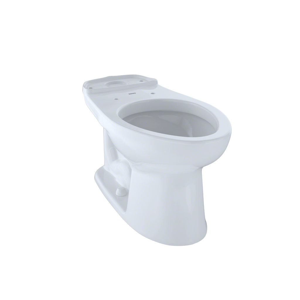 TOTO®  Eco Drake® and Drake® Elongated Toilet Bowl for 10 Inch Rough-in, Cotton White - C744EF.10#01