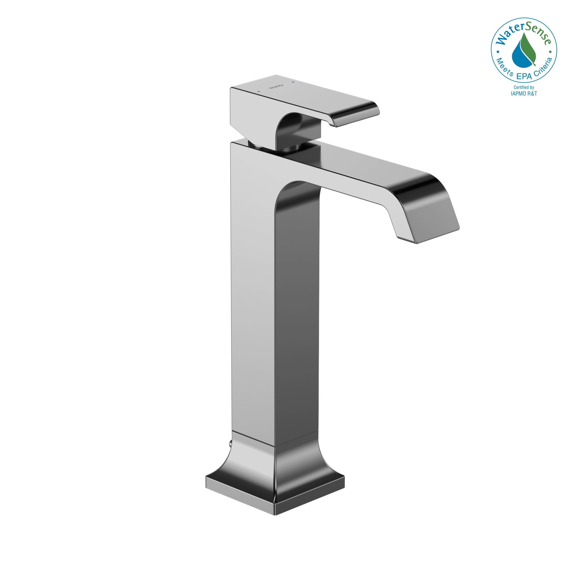 TOTO® GC 1.2 GPM Single Handle Vessel Bathroom Sink Faucet with COMFORT GLIDE Technology, Polished Chrome - TLG3305U#CP