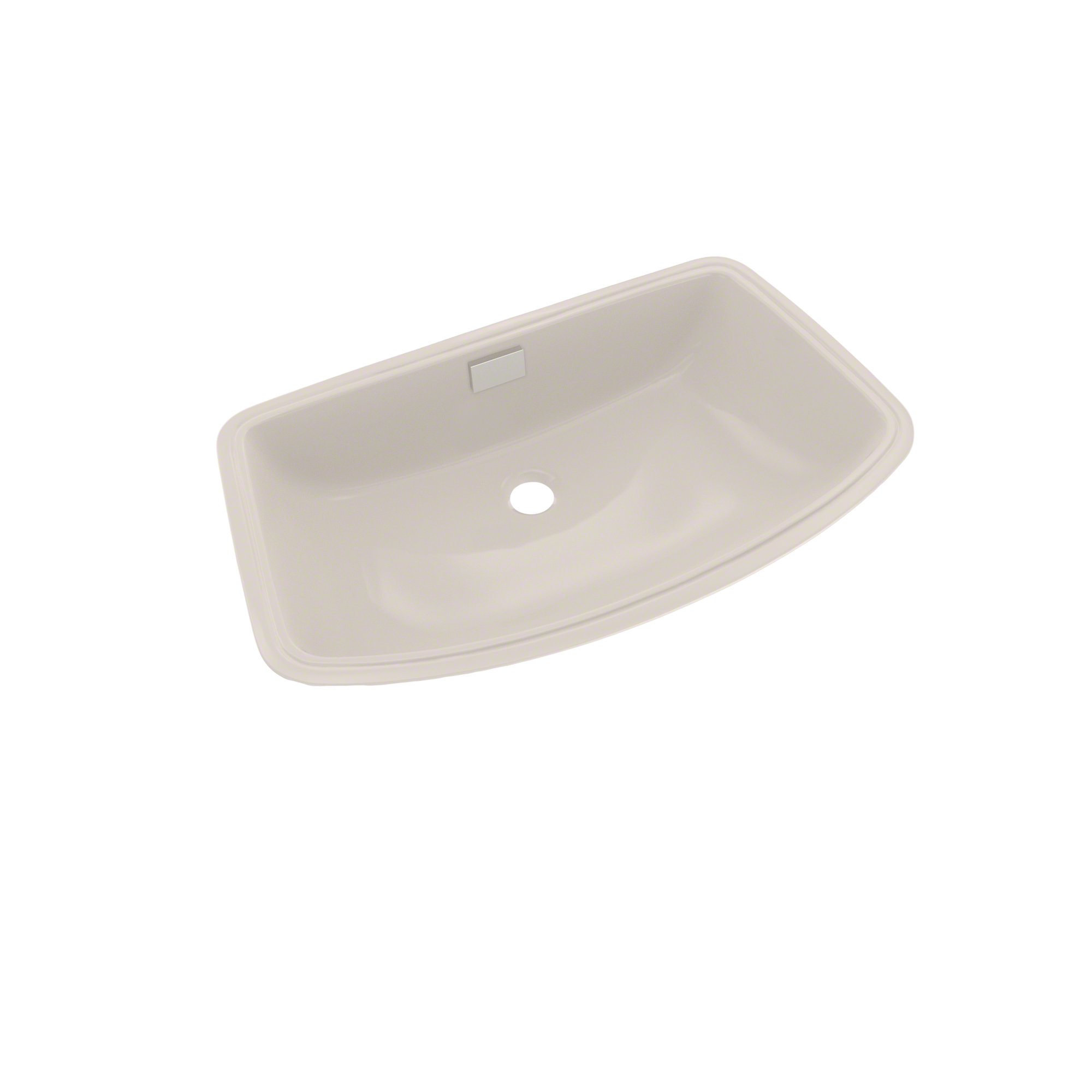 TOTO® Soirée® Arched Front Rectangular Undermount Bathroom Sink, Sedona Beige - LT967#12