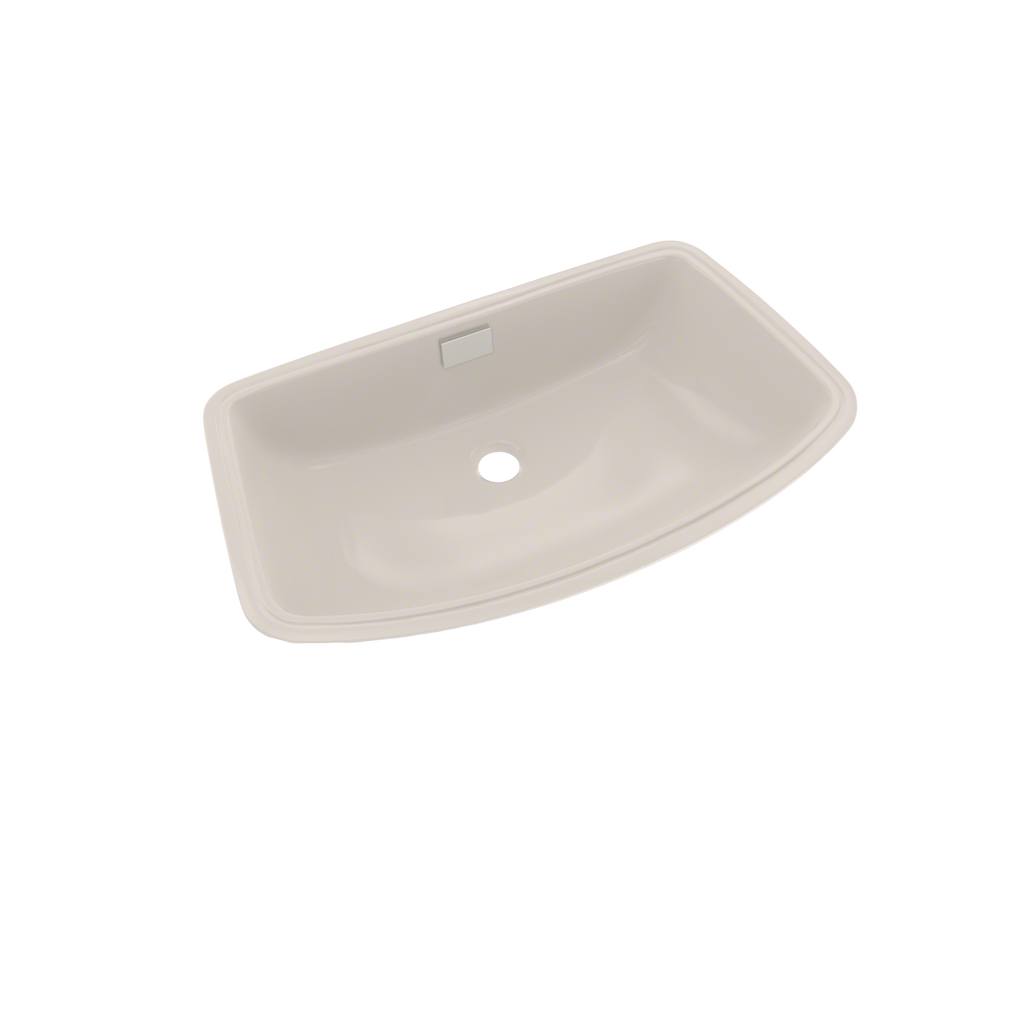 TOTO® Soirée® Arched Front Rectangular Undermount Bathroom Sink, Sedona Beige - LT967#12