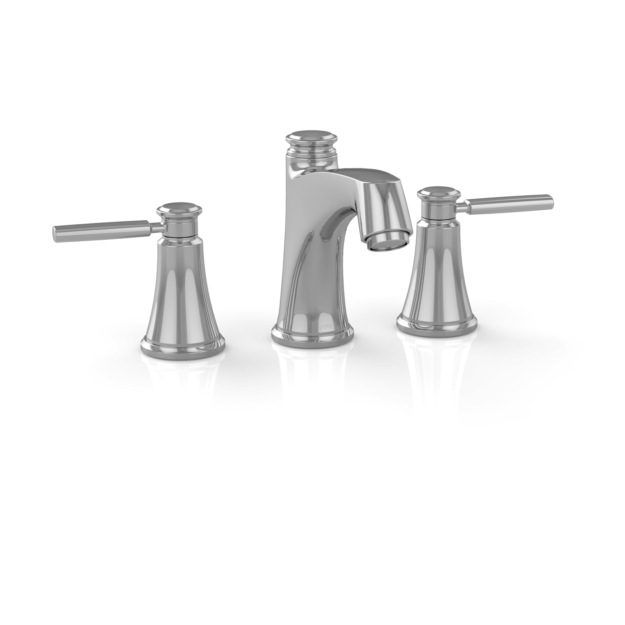 TOTO® Keane™ Two Handle Deck-Mount Roman Tub Filler Trim, Polished Chrome - TB211DD#CP