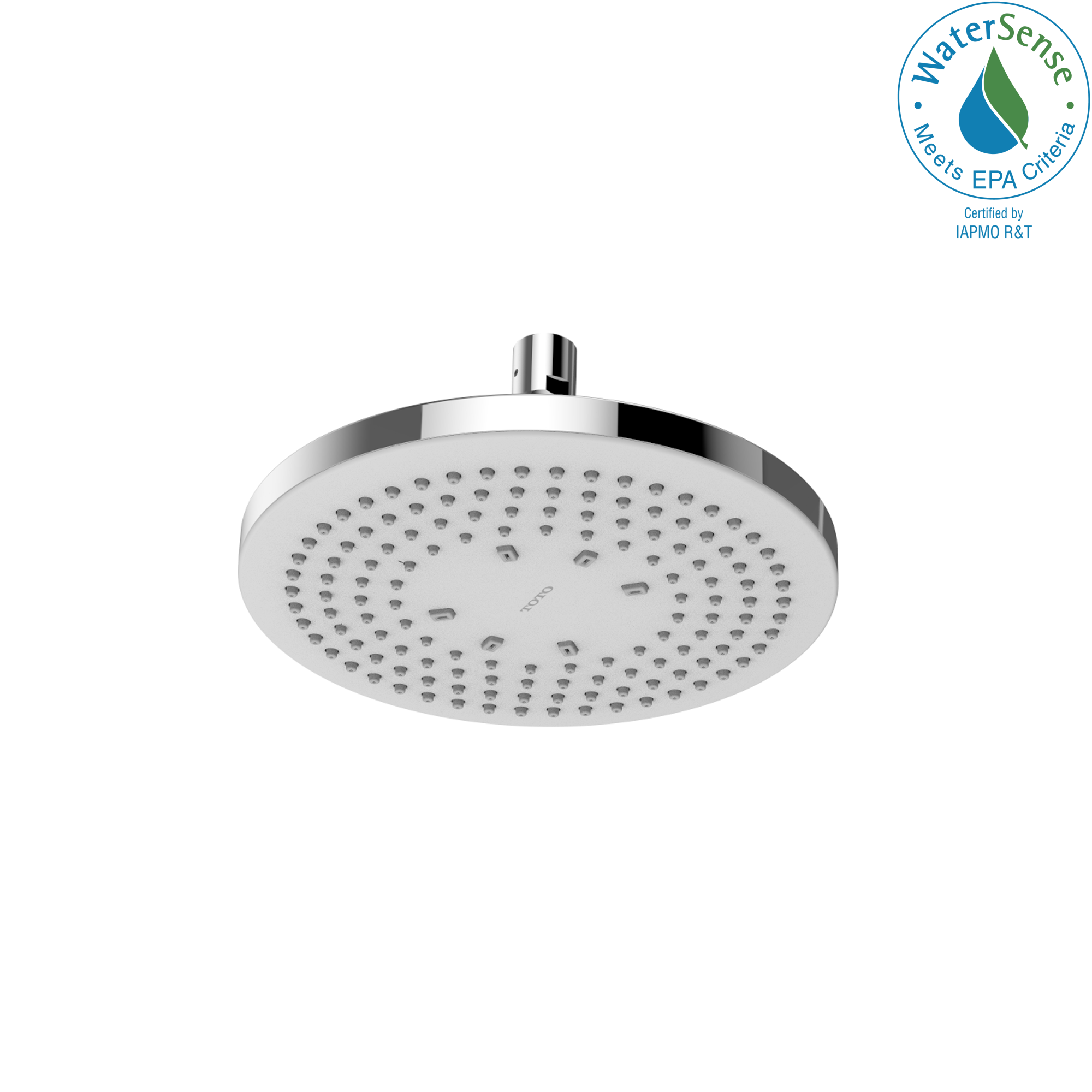 TOTO® G Series Round Single Spray 8.5 inch 1.75 GPM Showerhead with COMFORT WAVE™ Technology, Polished Chrome - TBW01003U4#CP