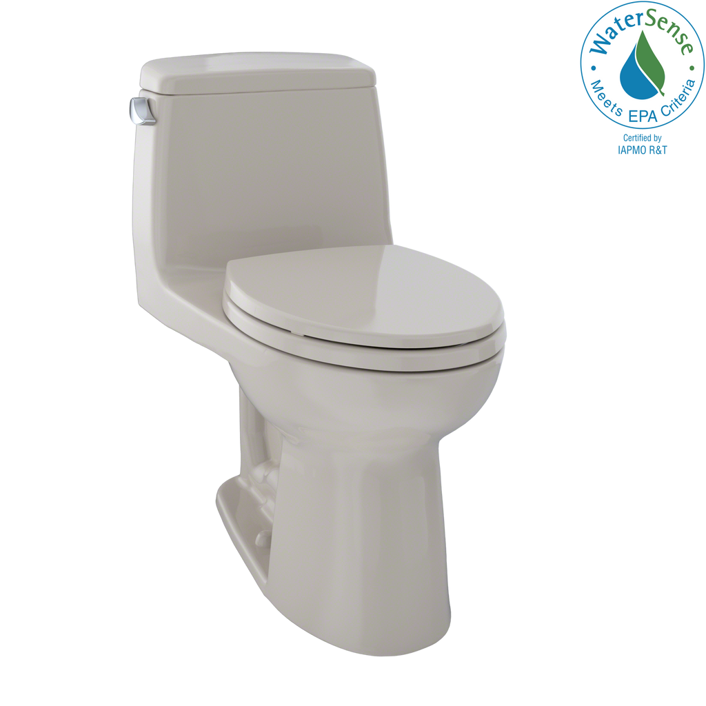 TOTO® Eco UltraMax® One-Piece Elongated 1.28 GPF ADA Compliant Toilet, Bone - MS854114EL#03