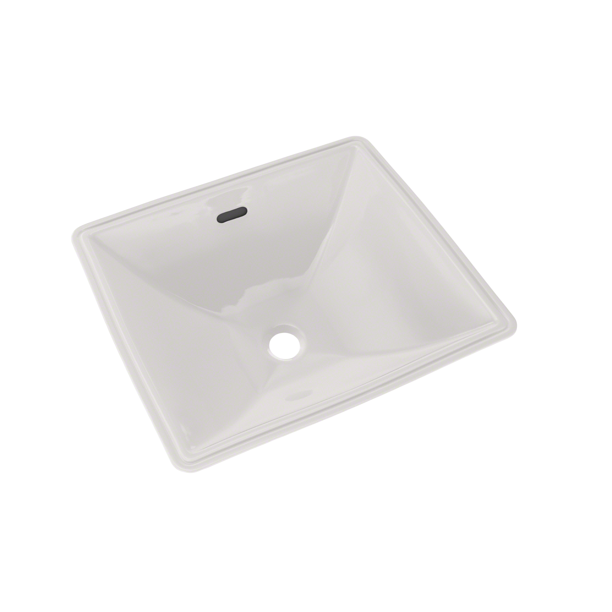 TOTO® Legato® Rectangular Undermount Bathroom Sink with CeFiONtect™, Colonial White - LT624G#11