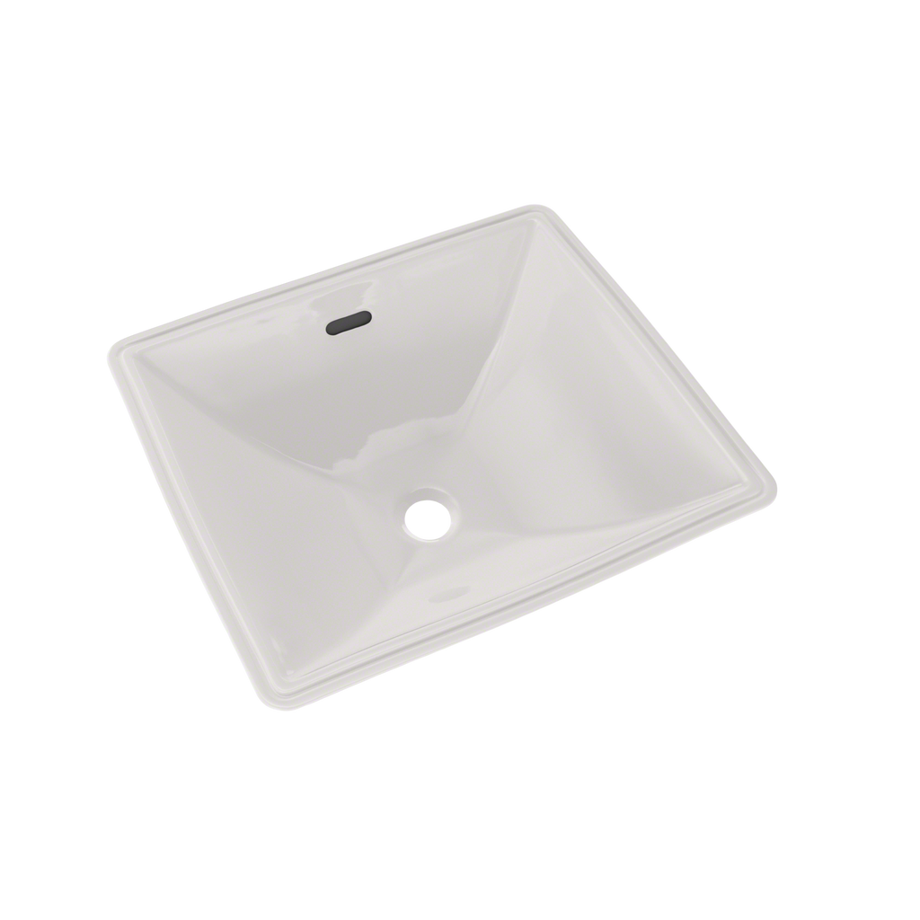 TOTO® Legato® Rectangular Undermount Bathroom Sink with CeFiONtect™, Colonial White - LT624G#11