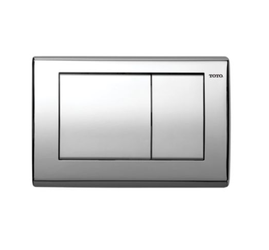 TOTO®PUSH PLATE - CONVEX POLISHED CHROME - POLISHED CHROME For IN WALL TANK SYSTEM-YT820#CP