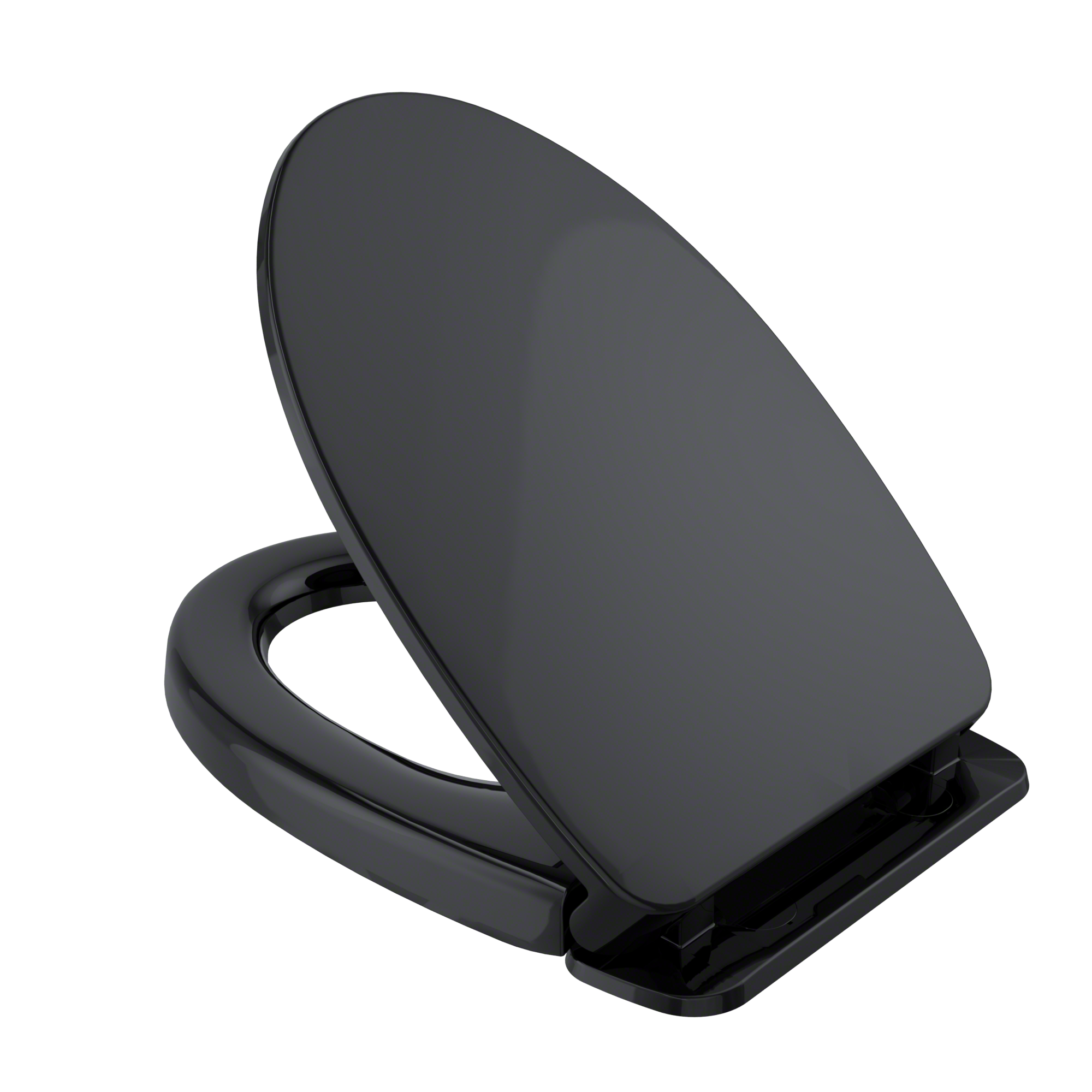 TOTO® SoftClose Non Slamming, Slow Close Elongated Toilet Seat and Lid, Ebony - SS124#51